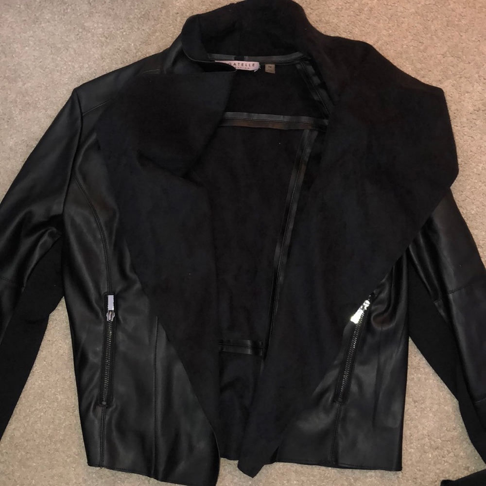 Leather jacker